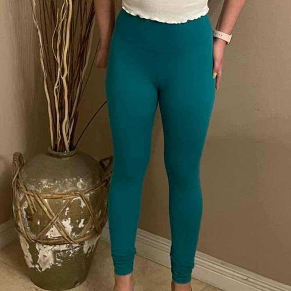 Blue Green Leggings